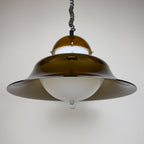 Vintage pendant lamp by Sijaj Hrastnik, style KD14 Sergio Asti for Kartell, Yugoslavia 1960s