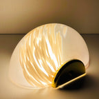 Vintage pink murano wall lamp Italy 1970s MCM murano sconce