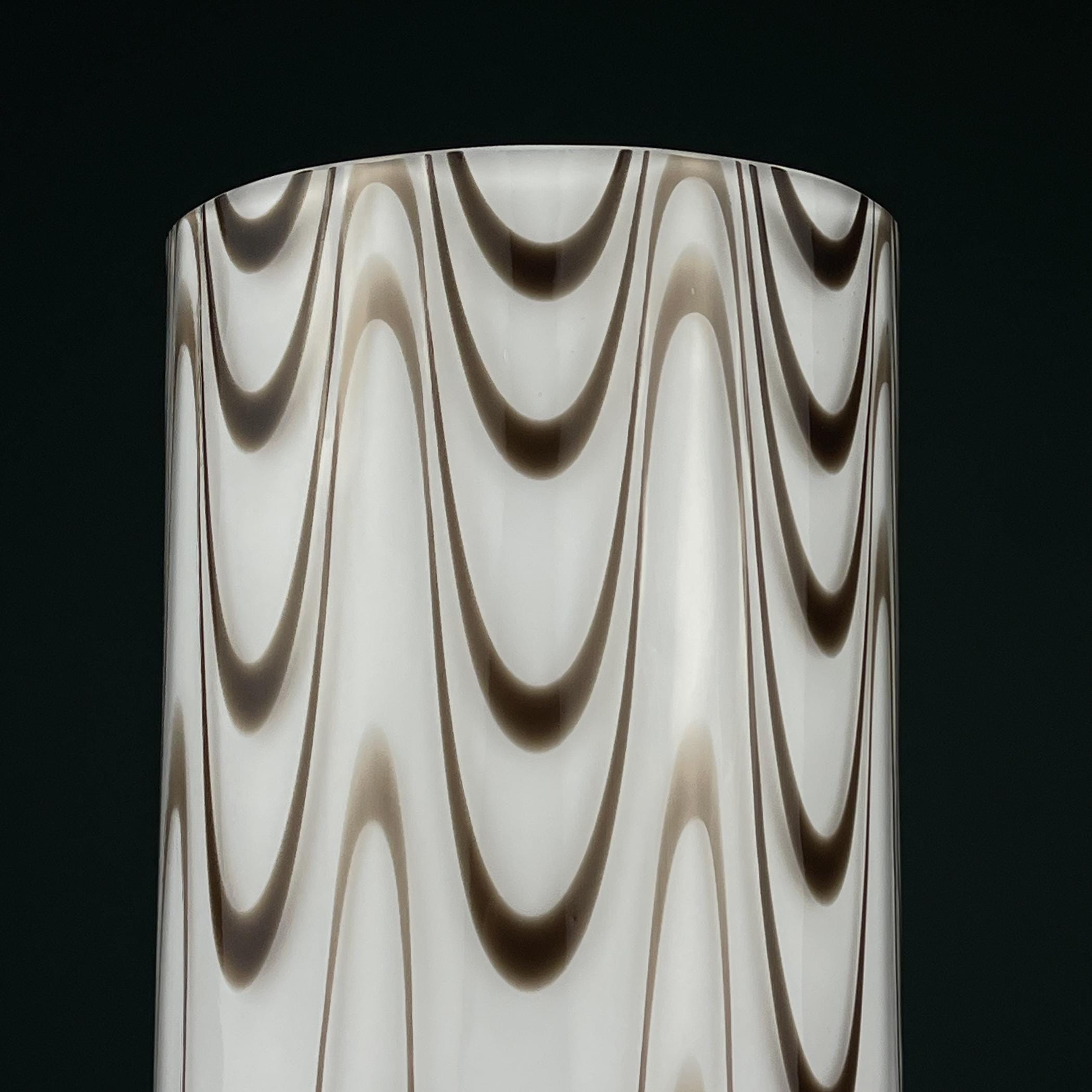 Vintage Murano vase Italy 1970, Mid-century home decor