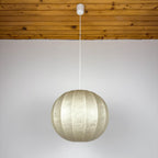 Mid-century cocoon pendant lamp, Italy 1960s