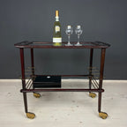 Ico Parisi Mid-Century Modern Bar Cart Trolley: Italian Design
