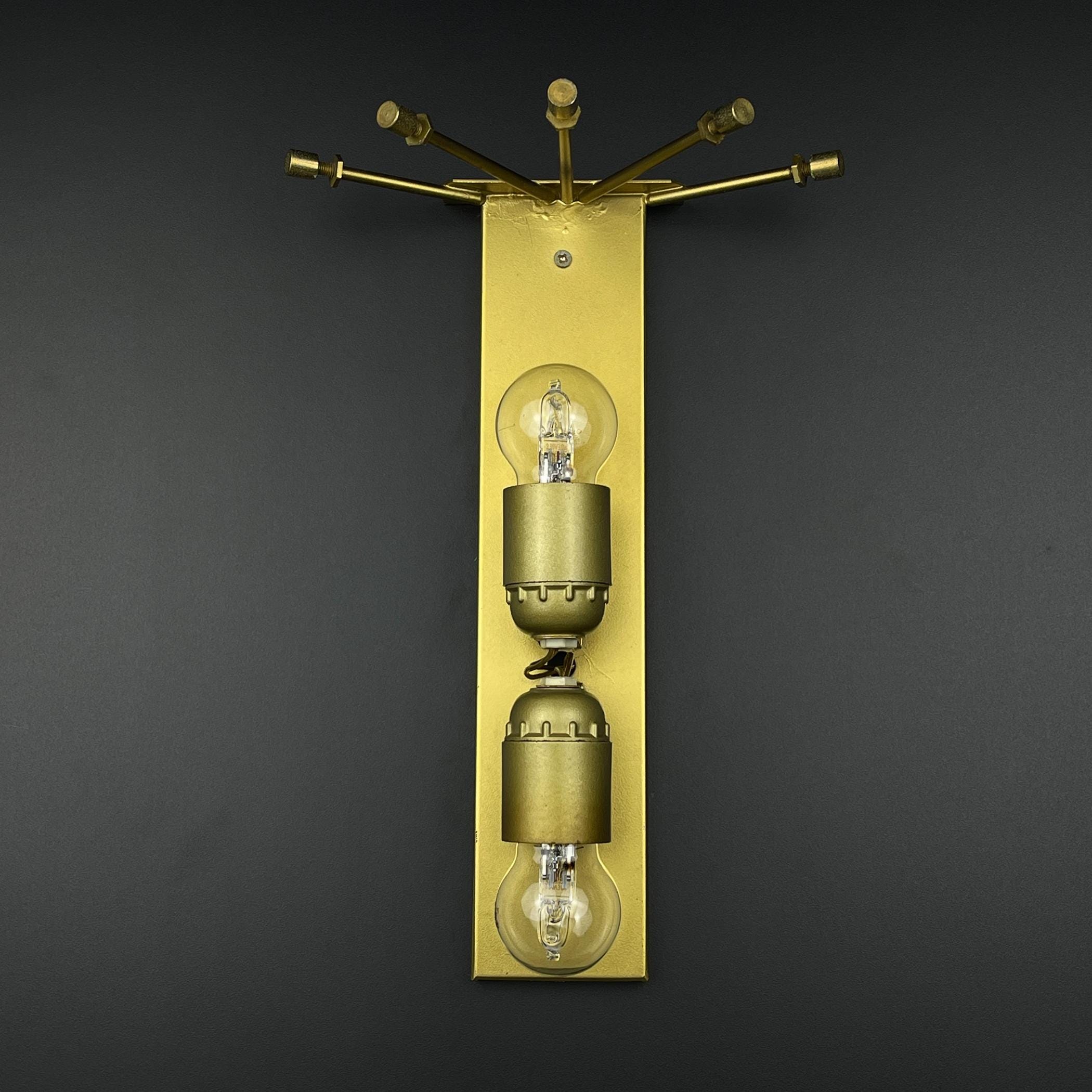 Vintage Murano wall lamp “Torciglioni” by AVMazzega, Italy 1970s,Mid-century Italian Lighting