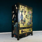 Mid-Century Italian Cabinet, Style Chinoiserie, 1950s