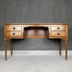 Vintage wood sideboard Italy 1950s  venetian wooden console table