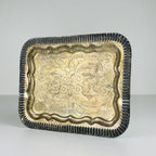 Antique Silver Plate Glass Set: Sheffield Edward Collection, England 1890s