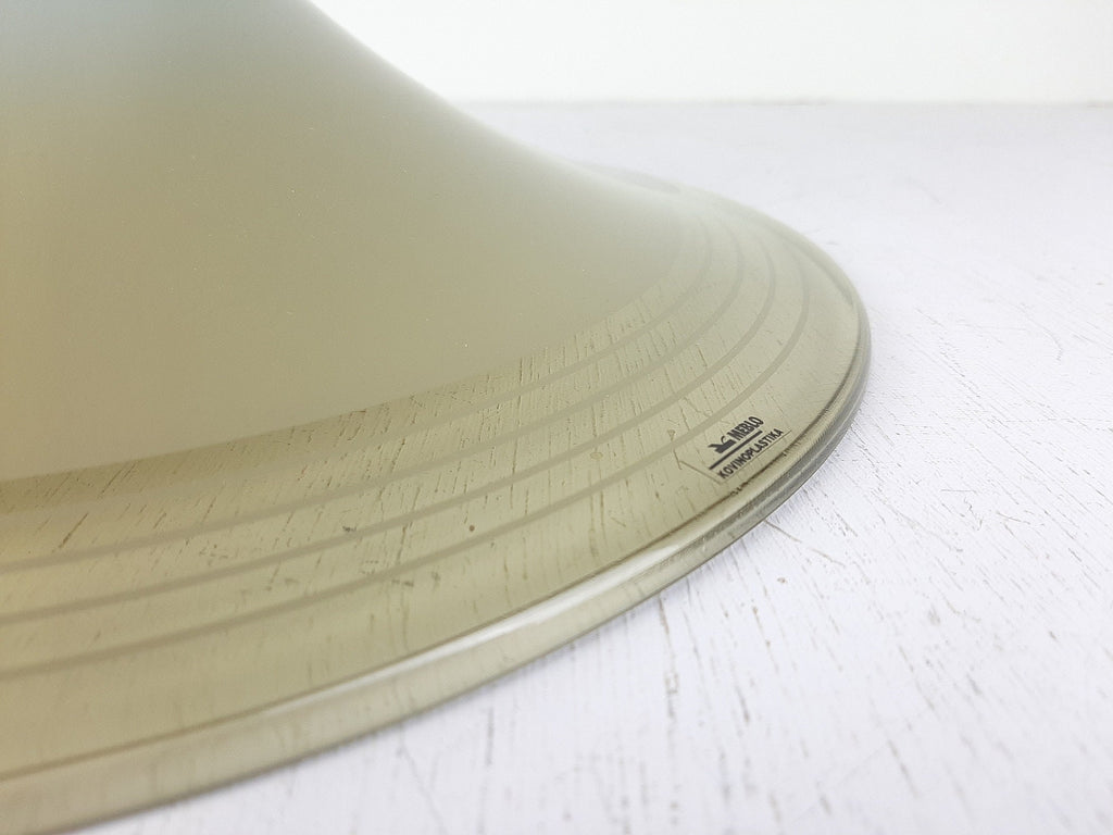 Mid-century pendant lamp Meblo Guzzini 1980s Albatros Retro Light Small Yugoslavia Italy
