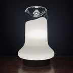 Vintage Murano Glass Table Lamp by Roberto Pamio for Leucos, Italy