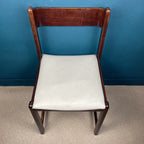 Mid-century dining desk chair Italy 1960s Vintage office chair