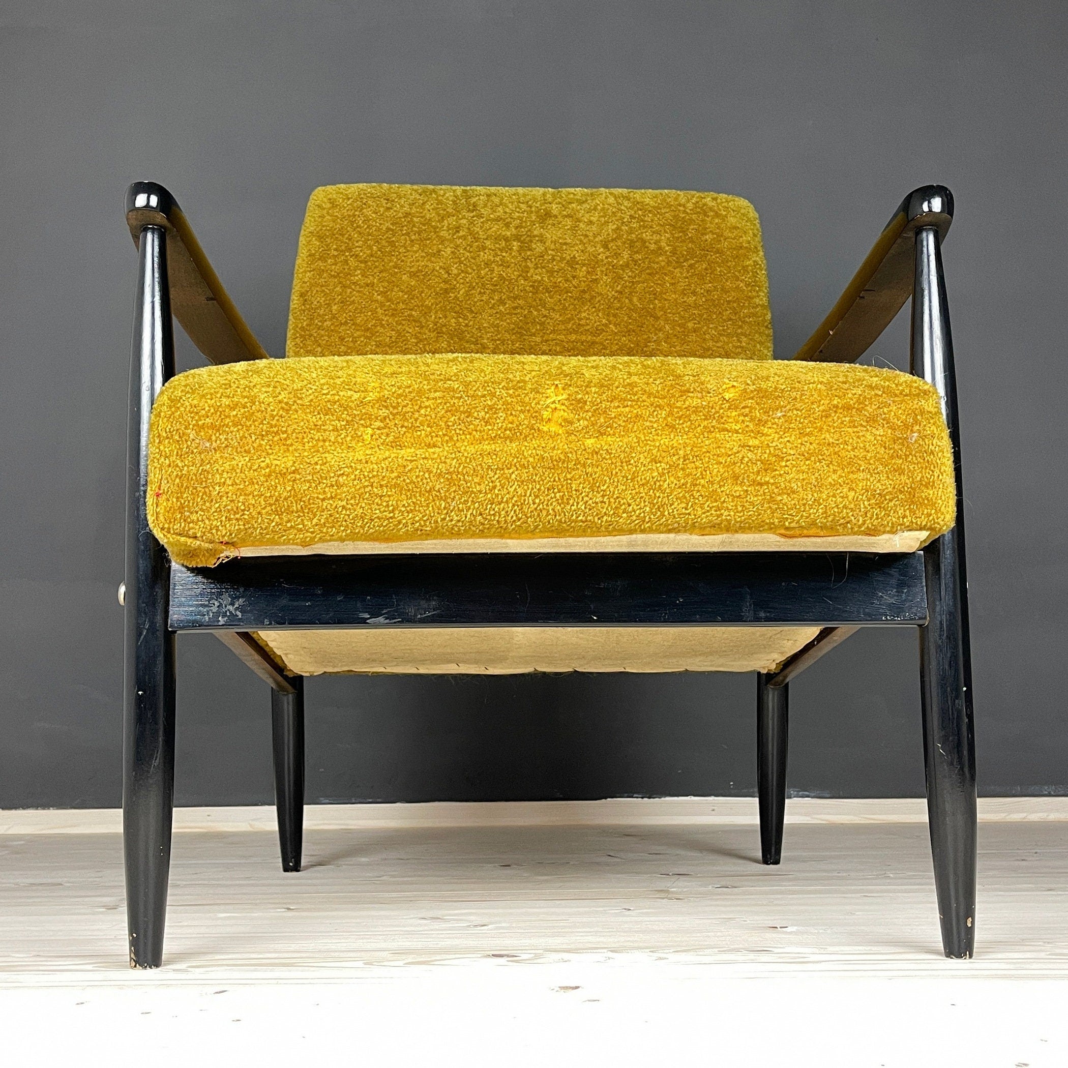 Mid-century lounge armchair Yugoslavia 1970s