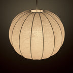 Mid-century cocoon pendant lamp, Italy 1960s