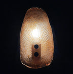 Vintage murano wall lamp, Italy, 1970s