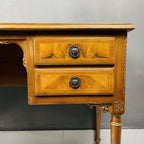 Vintage wood sideboard Italy 1950s  venetian wooden console table