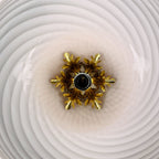 Vintage Murano Glass Pendant Lamp: Swirl Italian Lighting, 1970s