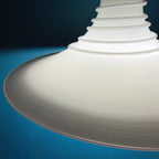 Mid-century murano pendant lamp Italy 1970s Space age Retro lighting