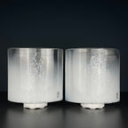 Pair of murano table lamps Idra by Rosanna Tosa for Leucos, Italy 1980s