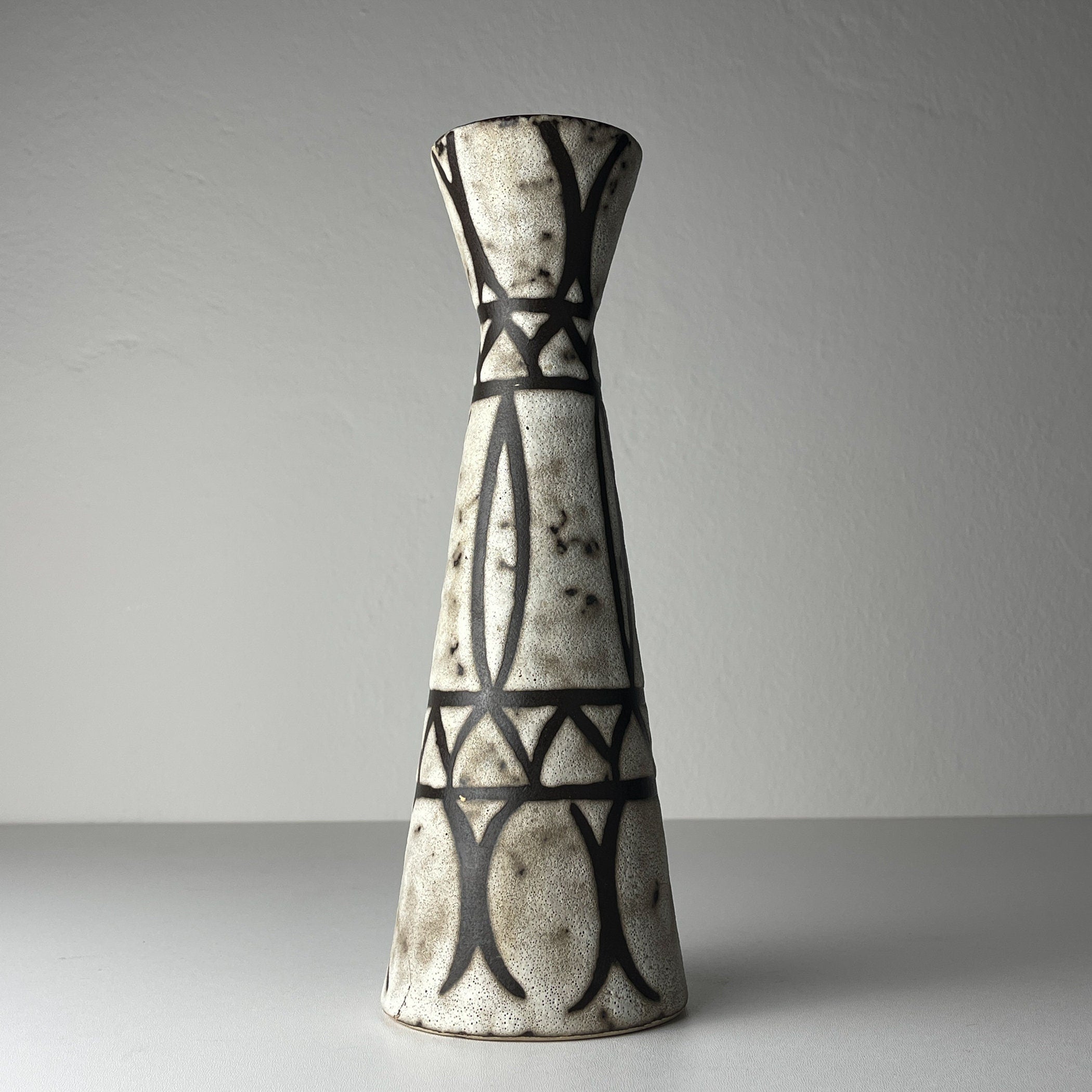 Mid-century ceramic vase by Bay Keramik, West Germany, 1960s, Vintage home decor