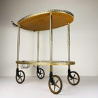 Vintage Bar Cart by MB, Italy 1960s, Mid-Century modern