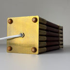 Vintage table lamp by AV Vikić, Yugoslavia 1980s