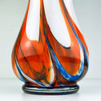 Carlo Moretti Murano Glass Vase: Hand-Cut Italian Art, 1970s