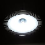 Mid-century pendant lamp Meblo Guzzini 1980s Albatros Retro Light Small Yugoslavia Italy