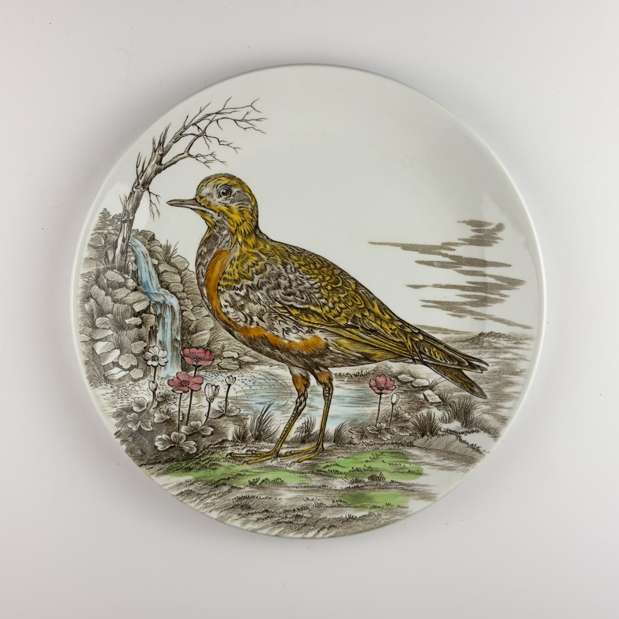 Vintage Johnson Brothers Game Birds Dinner Plates, Set of 7, England 1953-1976s