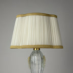 Original Murano glass table lamp by Barovier and Toso, Italy 1980s