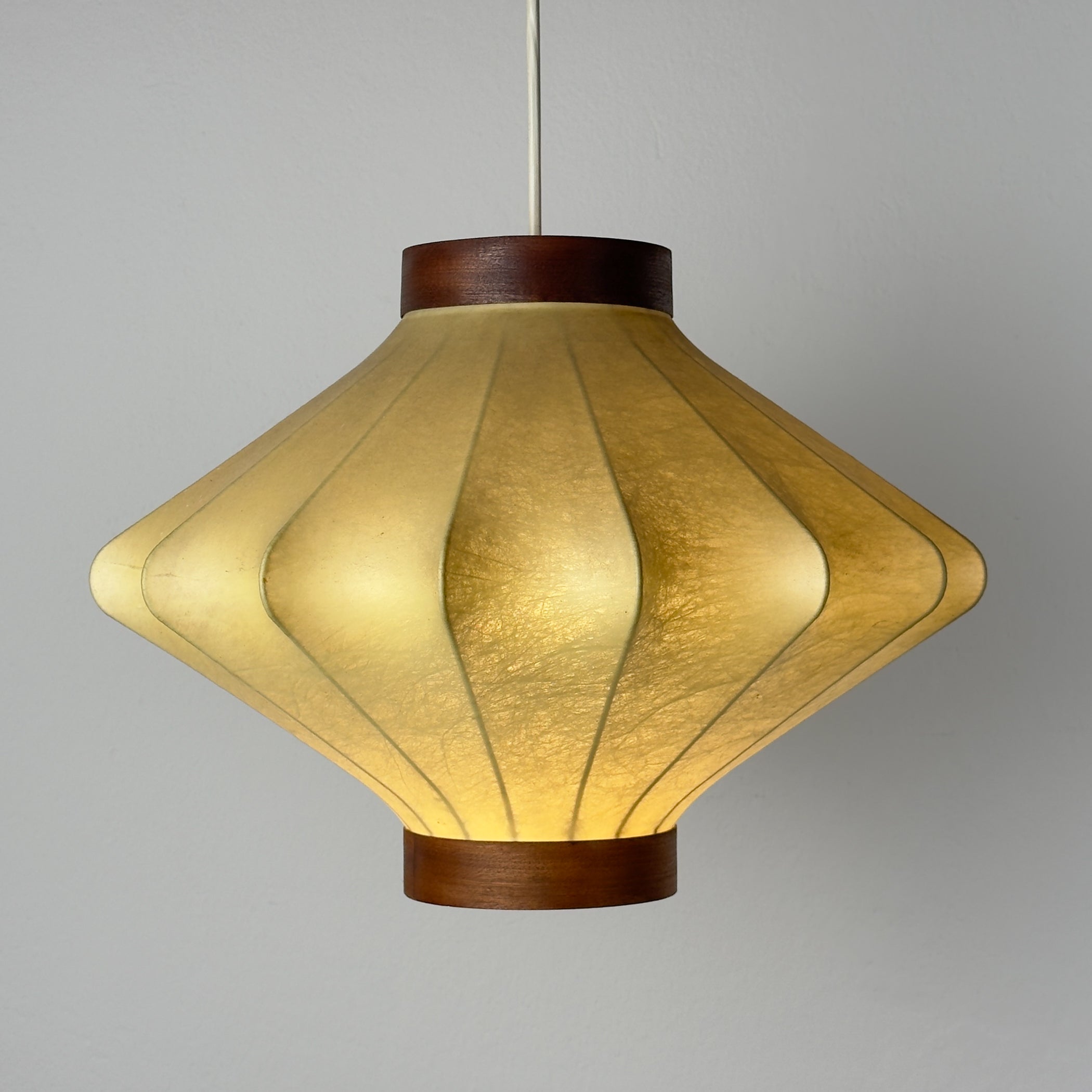 Mid-century cocoon pendant lamp, Achille Castiglioni, Italy 1960s