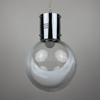 Vintage pendant lamp Membrane by Toni Zuccheri for Venini, Italy 1960s