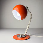 Mid-Century Eyeball Desk Lamp, Italy, 1970s