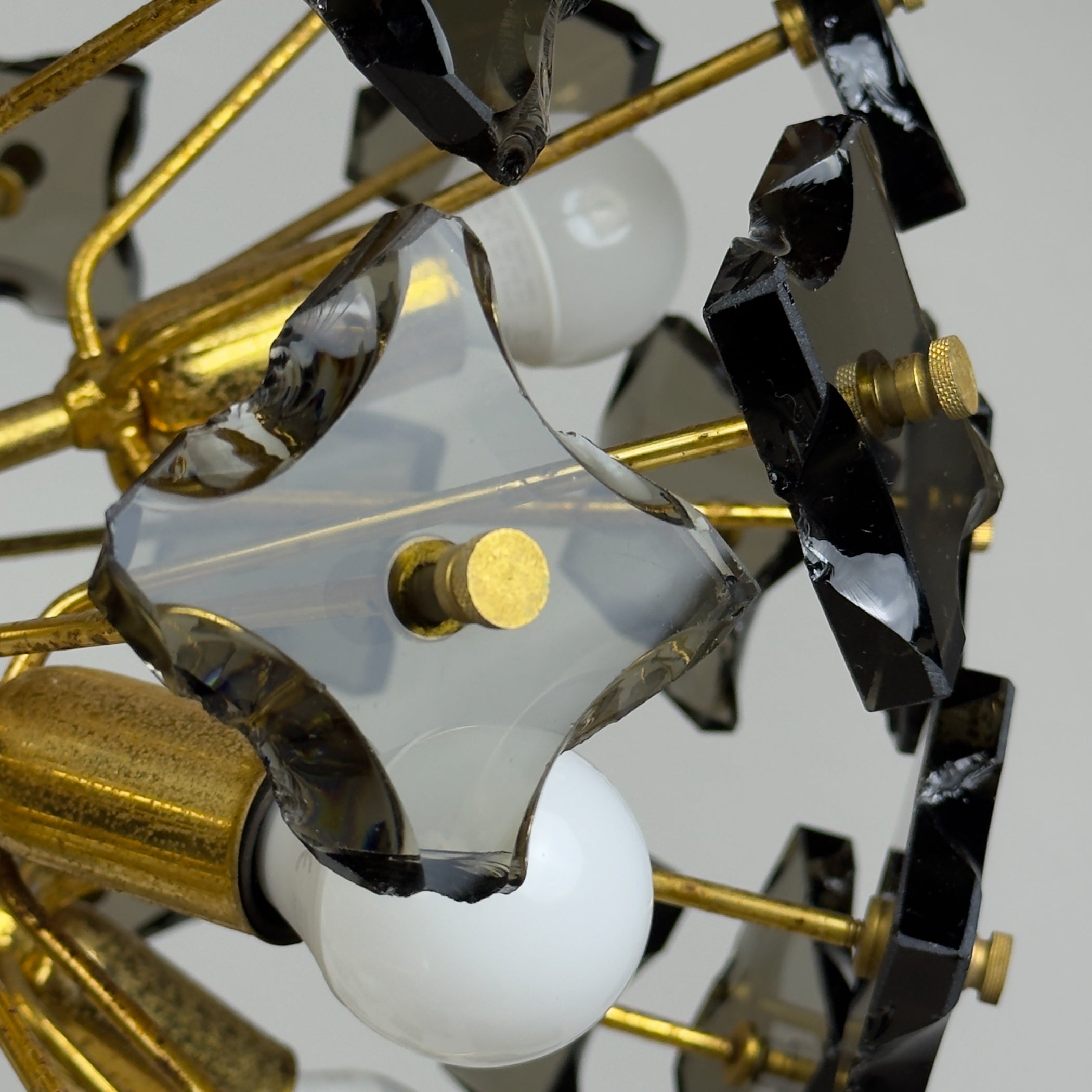 Mid-century Sputnik chandelier by Fontana Arte, Italy 1970s