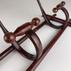 Antique Wooden Coat Rack, Italy 1930s