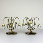 Vintage murano table lamps, Set of 2, Italy 1960s