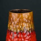 Vintage ceramic vase LAVA by KIL Liboje, Yugoslavia 1960s