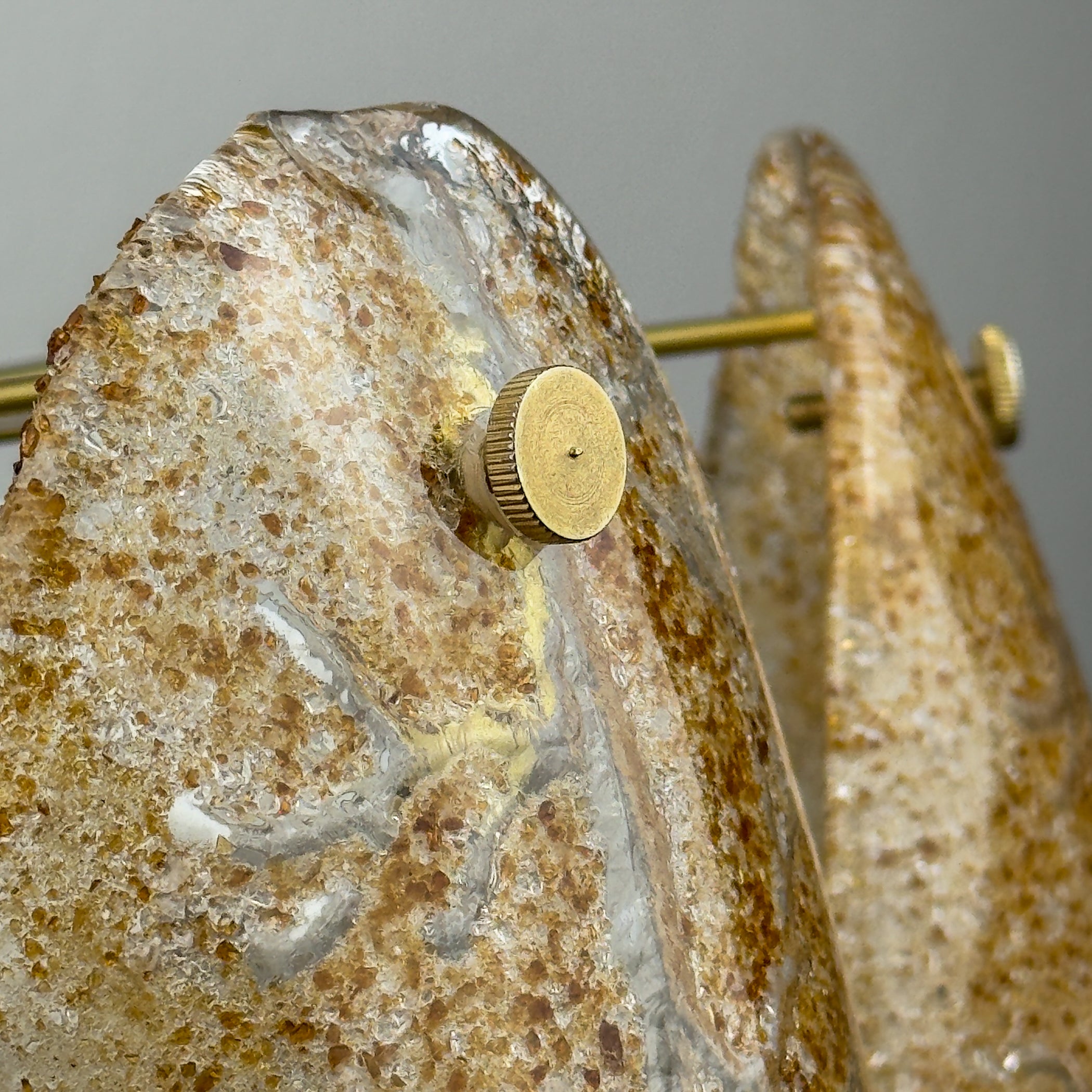 Original cascade murano glass chandelier, Italy 1980s