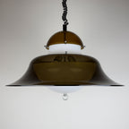 Vintage pendant lamp by Sijaj Hrastnik, style KD14 Sergio Asti for Kartell, Yugoslavia 1960s