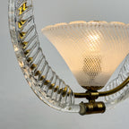 Vintage Murano chandelier by Barovier & Toso, Italy 1930s