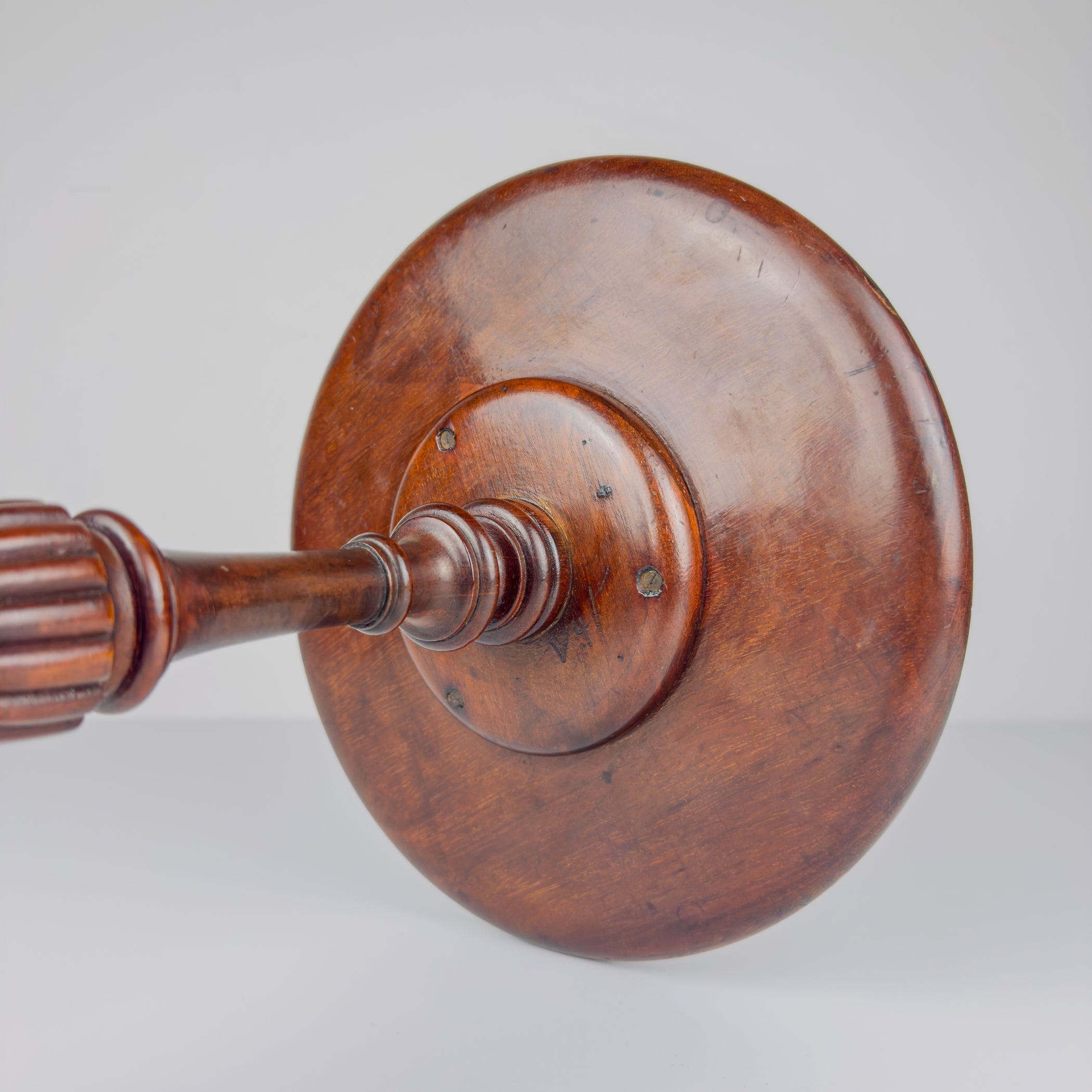 Antique Mahogany Wine Table, England 1900s