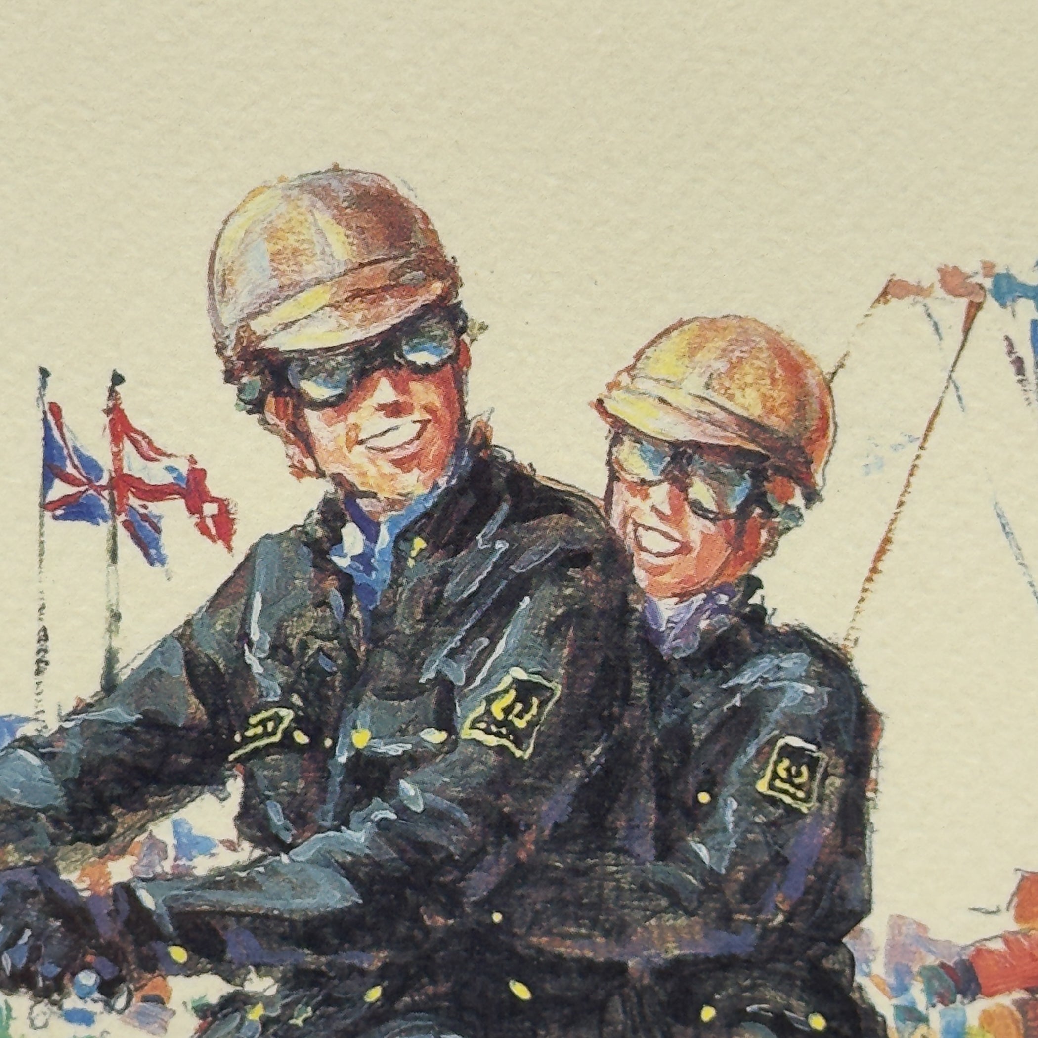 Limited edition lithograph 103/200 by Brioschi, Italy, 1970s