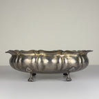 Vintage Silver Plated Bread Basket or Fruit Dish, Italy, 1950s