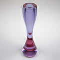 Vintage pink murano vase, Italy, 1970s