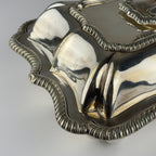Antique Silver Plated Sheffield Serving Dish And Cover, England, early 20th century