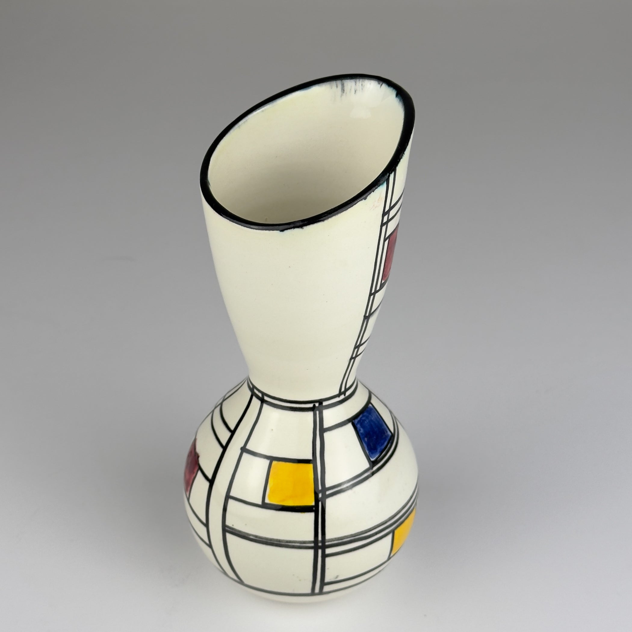 Mid-century small ceramic vase, Italy 1970s