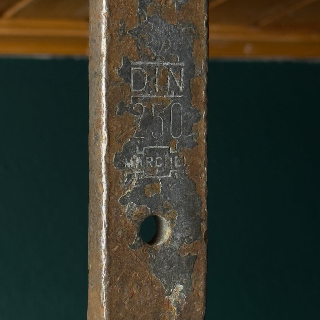 Vintage Iron Steel Butchers Hook, Austria 1970s