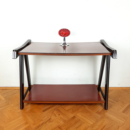 Mid-century TV or Radio Console Table, Yugoslavia 1970s, Retro furniture