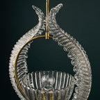 Murano chandelier by Ercole Barovier Barovier & Toso, Italy 1930s
