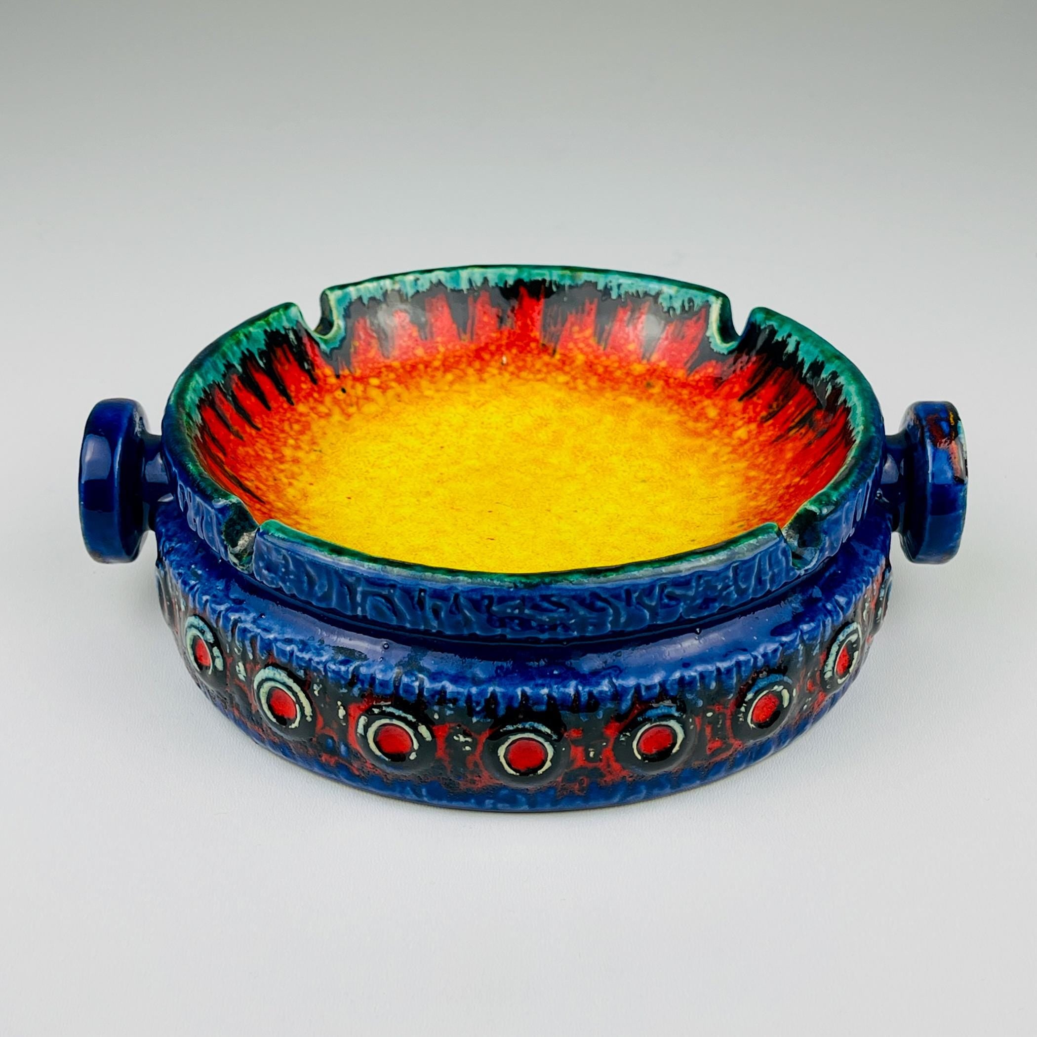Vintage Dumler & Breiden Ceramic Ashtray: West German Mid-Century Decor