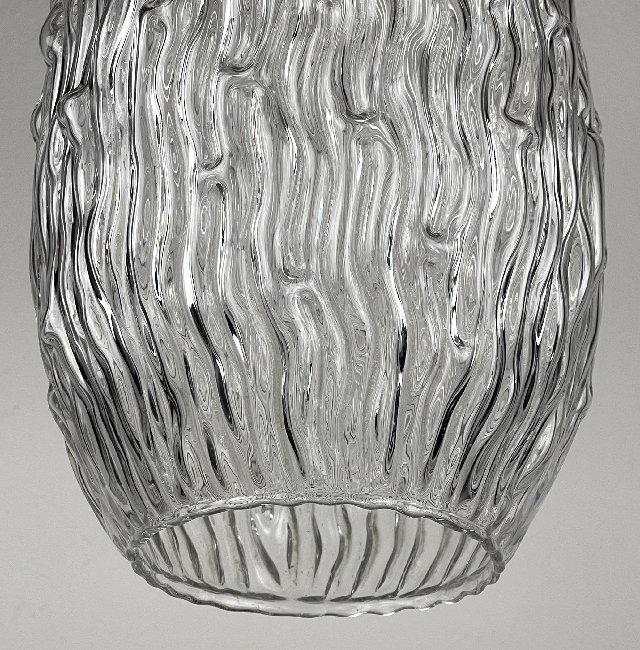 Vintage murano glass pendant lamp, Italy 1950s, Vintage home decor