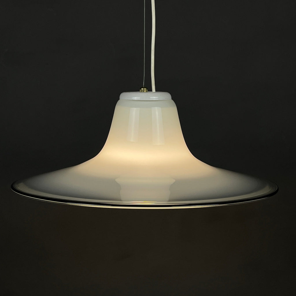 Murano Glass Lamp: Cinea by Giusto Toso for Leucos, 1970s Italian Lighting