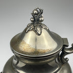 Antique silver on copper teapot by Theodore B. Starr, USA, end of the 19th century