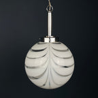 Murano Glass Pendant Lamp, Italy 1960s, Mid-century modern, Retro lighting